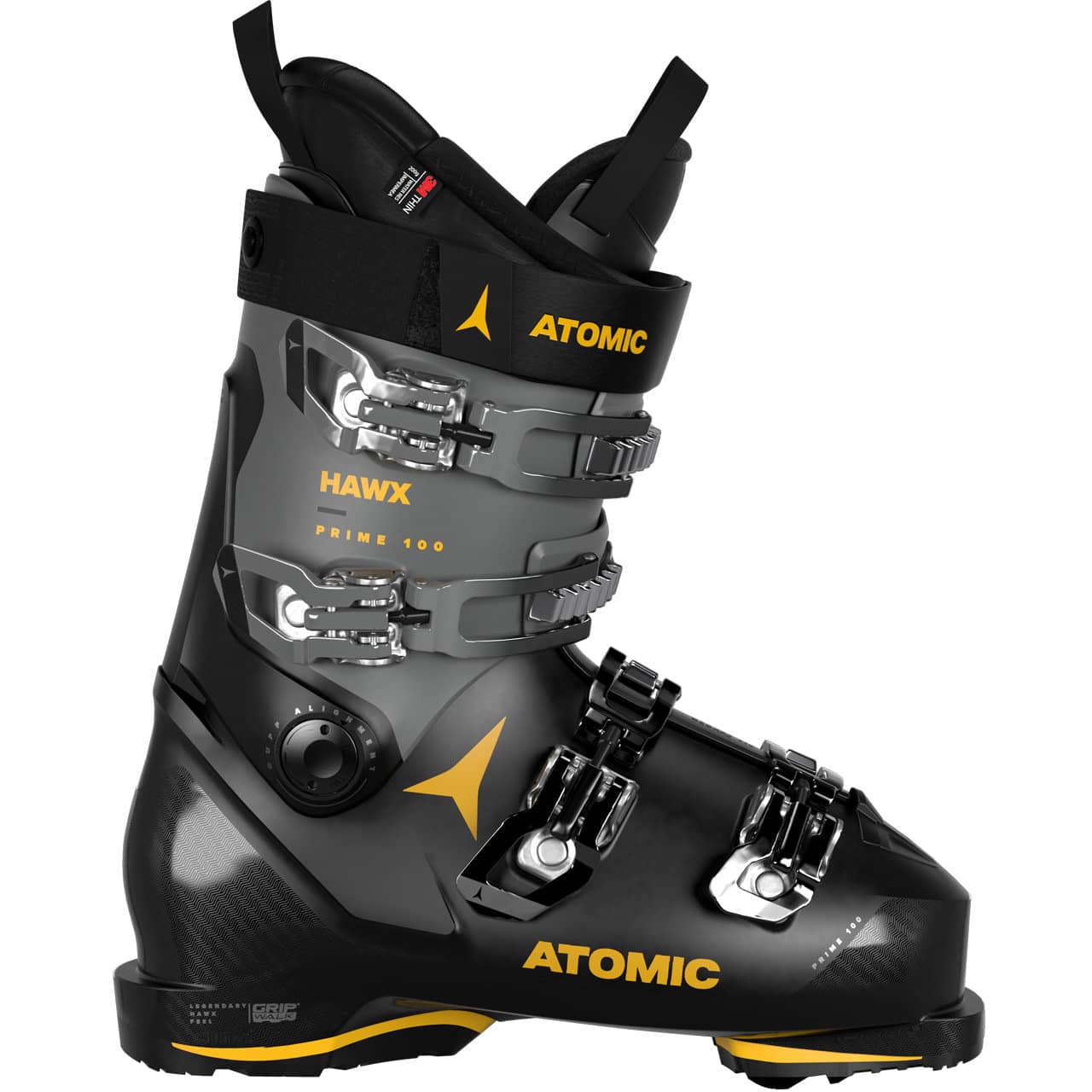 Atomic Hawx Prime 100 GW black/grey/saffron |Atomic Skischuhe 