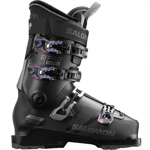 Salomon S Pro Supra Sport 90 W GW black dark grey met. sweet lavender